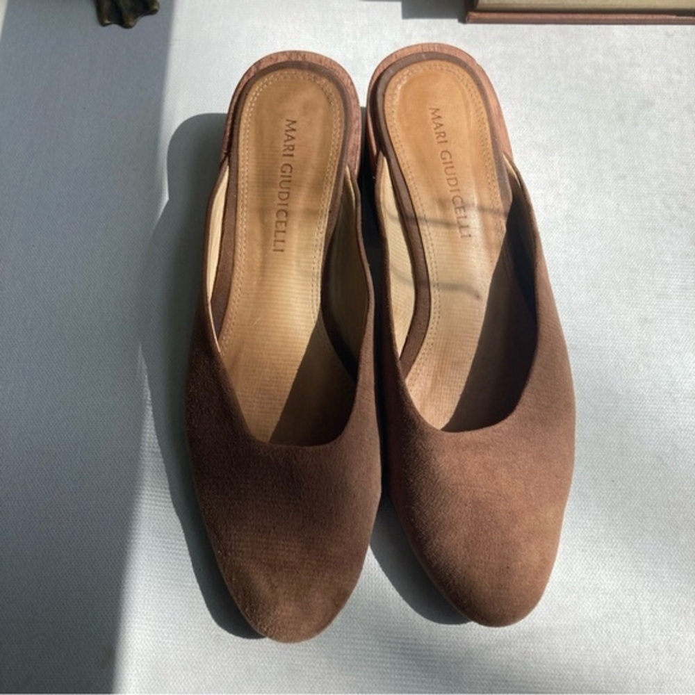 Mari‎ Giudicelli Suede Mules